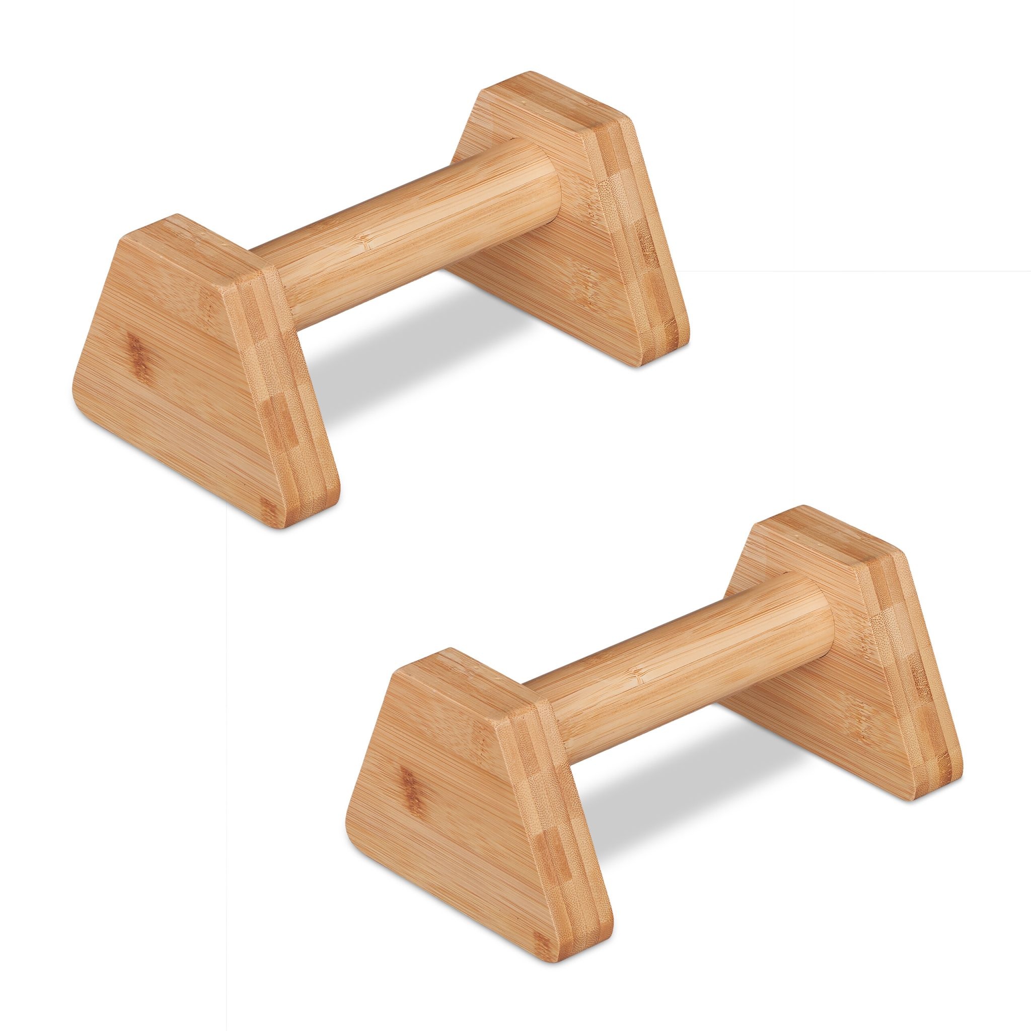 Achieve Peak Physical Fitness with Our Bamboo Push-Up Stands, Perfectly Designed for Versatile Workouts at Home