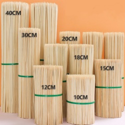 KingNote Natural Bamboo Sticks for Gardening | Versatile Sizes 8-50cm Length, 2.0-5.0mm Diameter