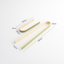 Superior Grip and Environmental Care with Our Durable Bamboo Chips Kitchen Tongs: Ideal for Precise Food Handling in Any Modern Eco-Conscious Kitchen