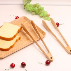 Premium Bamboo Tongs Clip for Eco-Conscious Cooking: Durable, Lightweight Design Meets Sustainable Kitchen Needs