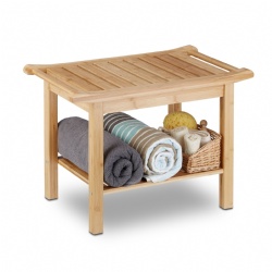 Experience Ultimate Comfort and Style with Our Bamboo Bathroom Bench