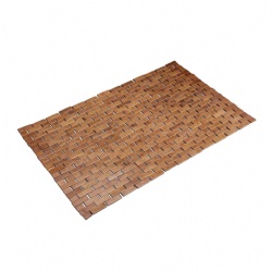 Premium Bamboo Bath Mat – Water-Resistant and Non-Slip Bath Rug with Soft Bamboo Fibers, Perfect for Bathrooms, Showers, and Saunas