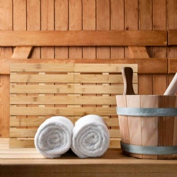Luxurious and Eco-Friendly Foldable Bamboo Shower Mat for Modern Bathrooms - Experience Safety and Style with Natural Bamboo